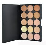 15 Colors Hydrating Cream Concealer Palette,  Long Lasting Full Coverage Correcting Concealer Palette Foundation Camouflage Makeup Contour Kit for Conceals Corrects Dark Circles Acne Blemish#2